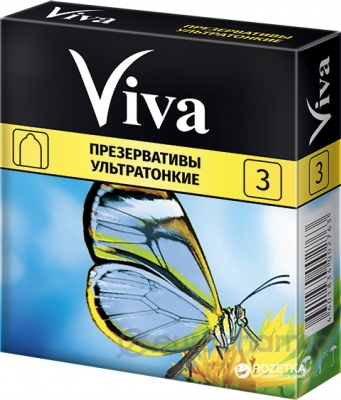 Презервативы VIVA ультратонкие №3 Производитель: Малазия